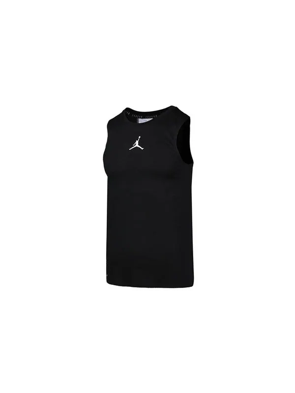 Майки air logo printing дышащий баскетбольный жилет Air Jordan — изображение 2 из 4, черный