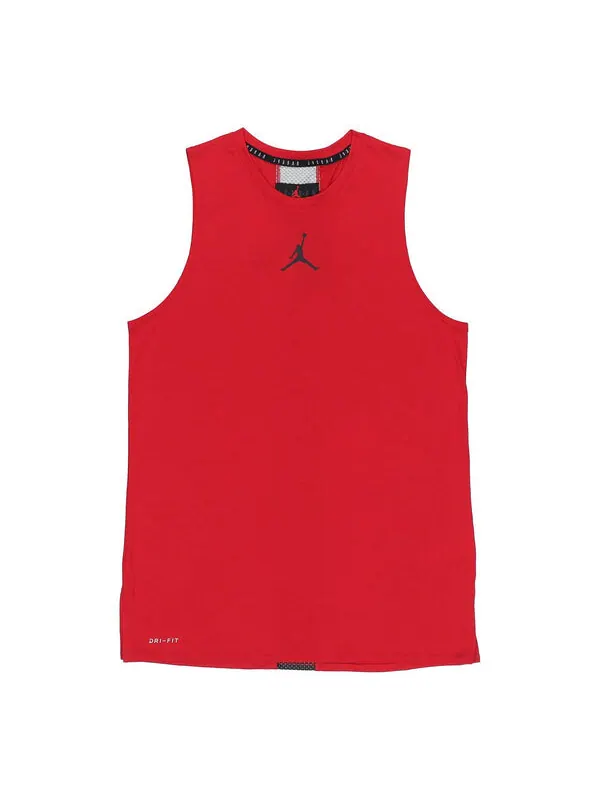 Футболка с логотипом air, дышащий баскетбольный жилет, Air Jordan — изображение 1 из 2, красный