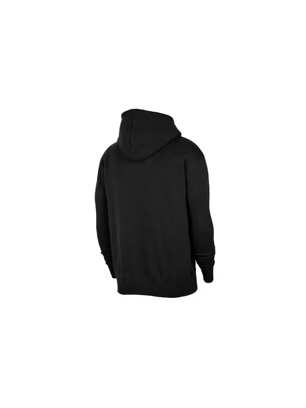 Толстовка Nike Sportswear Club Logo Embroidered Solid Color Sports Black — изображение 2 из 4, мульти