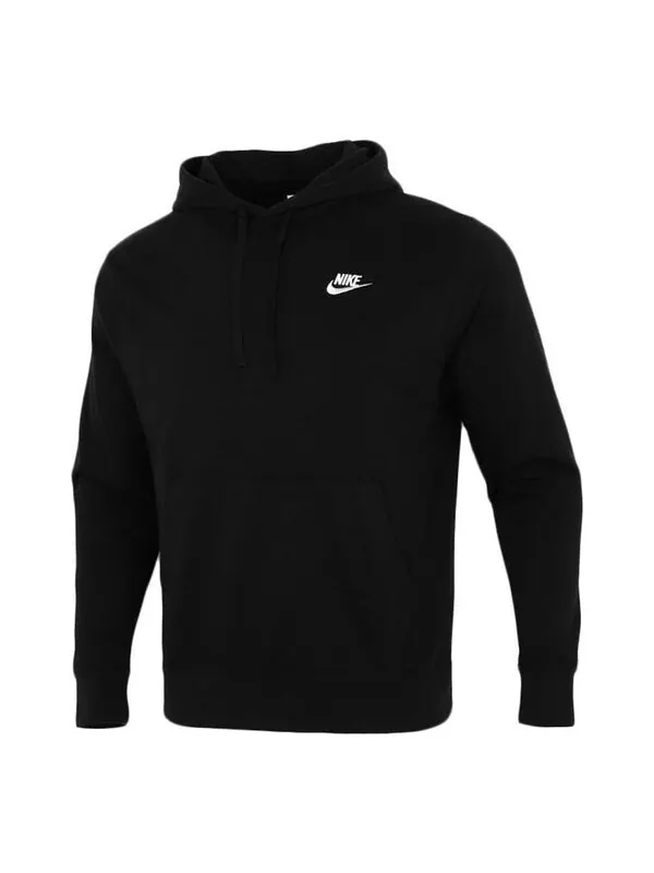 Толстовка Nike Casual Sports Breathable hooded Pullover Black — изображение 1 из 4, черный