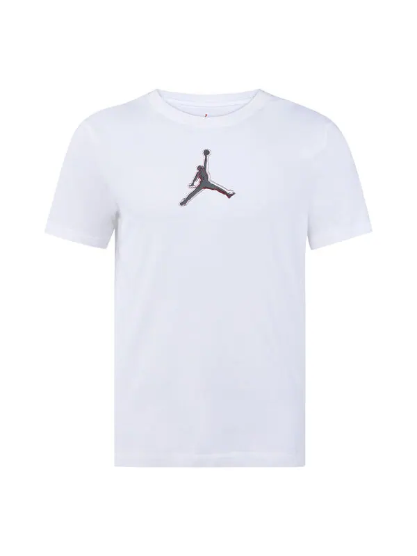 Футболка men's dri-fit 3d logo funny printing knit quick dry short sleeve white t-shirt Air Jordan — изображение 1 из 4
