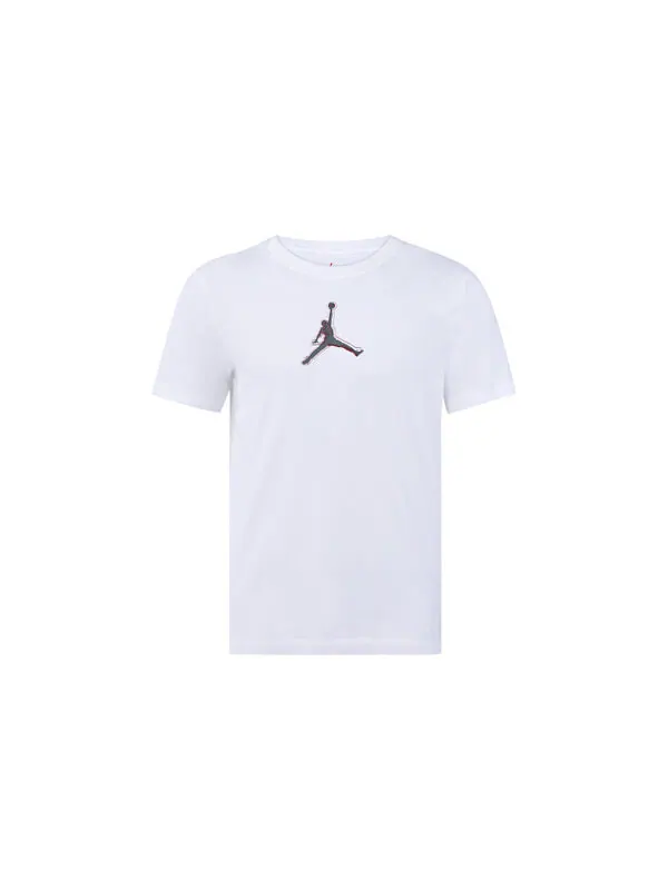 Футболка men's dri-fit 3d logo funny printing knit quick dry short sleeve white t-shirt Air Jordan — изображение 2 из 4