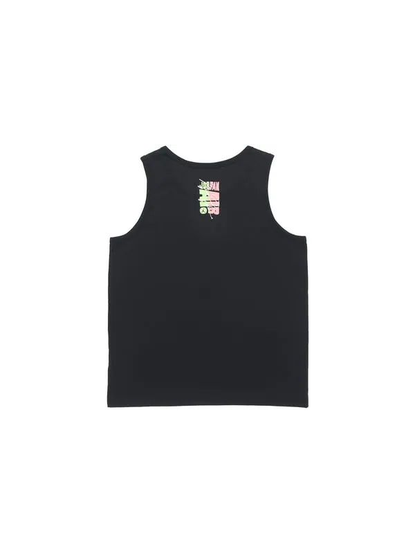 Спортивная футболка men's sport dna printing casual sports running black vest Air Jordan — изображение 3 из 4, черный