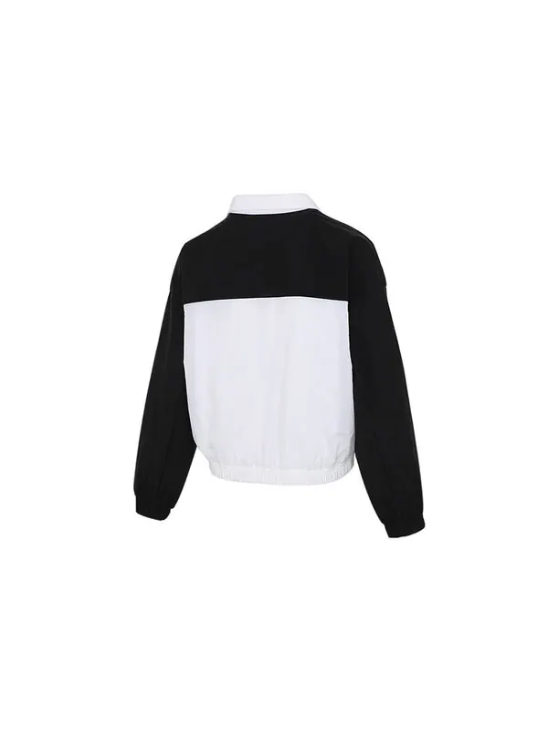 Куртка embroidery logo stand collar jacket white Nike — изображение 2 из 4, белый