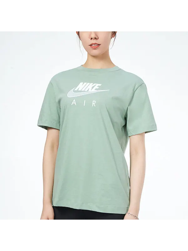 Футболка air logo casual sports с коротким рукавом Nike — изображение 4 из 4, зеленый