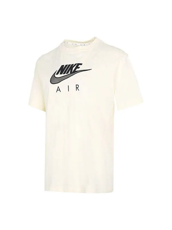 Футболка как w спортивная одежда air bf топ кокосовое молоко Nike — изображение 1 из 4, светлый желтый