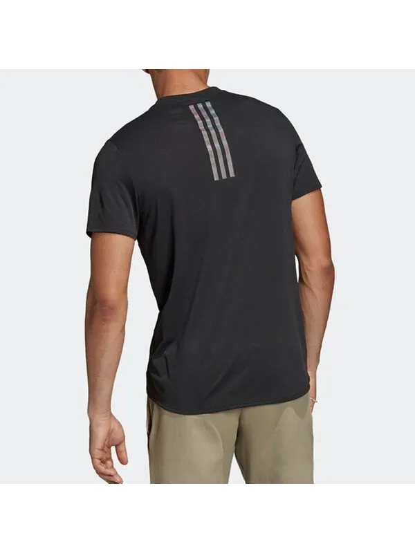 Футболка Adidas Supernova T-shirt 'Black' — изображение 3 из 3, черный