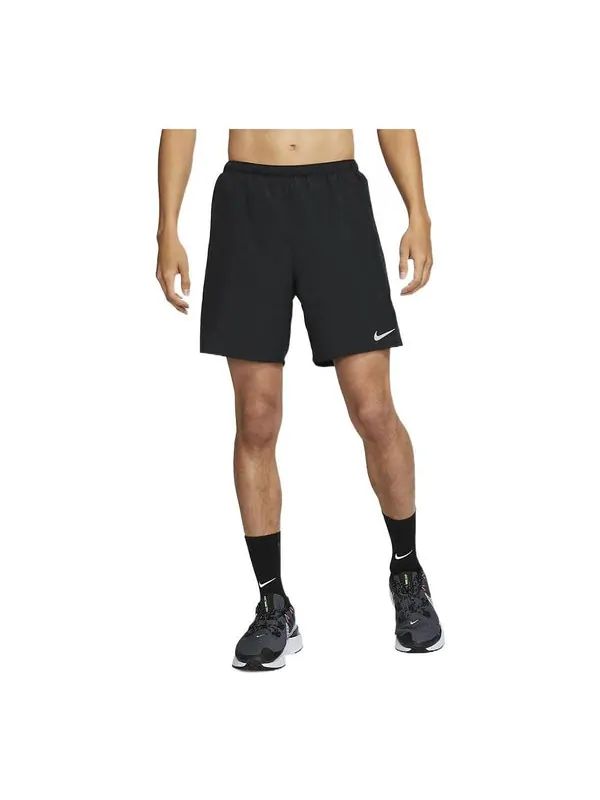 Шорты men's solid color logo casual running sports black shorts Nike — изображение 1 из 4, мульти