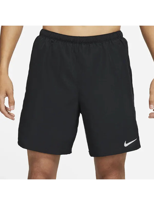 Шорты men's solid color logo casual running sports black shorts Nike — изображение 3 из 4, мульти