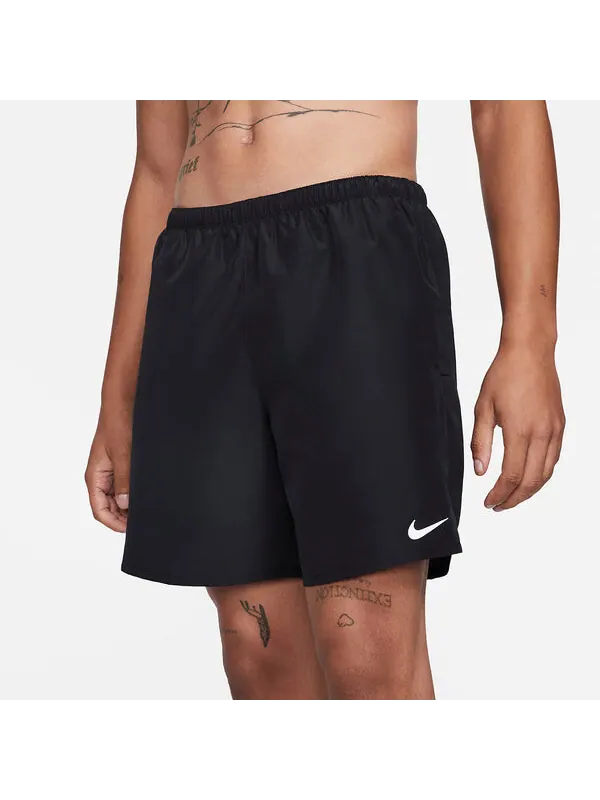 Шорты Nike Challenger Brief-Lined Running Shorts 'Black' — изображение 2 из 4, черный/мульти