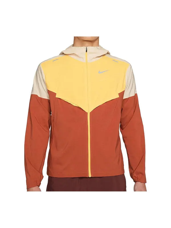 Куртка Nike UV Windbreaker Jacket 'Yellow Orange' — изображение 1 из 4, желтый/мульти