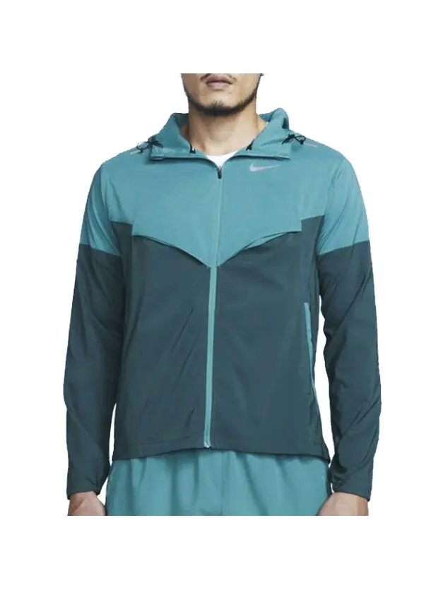 Куртка Nike Windrunner — изображение 3 из 4, зеленый