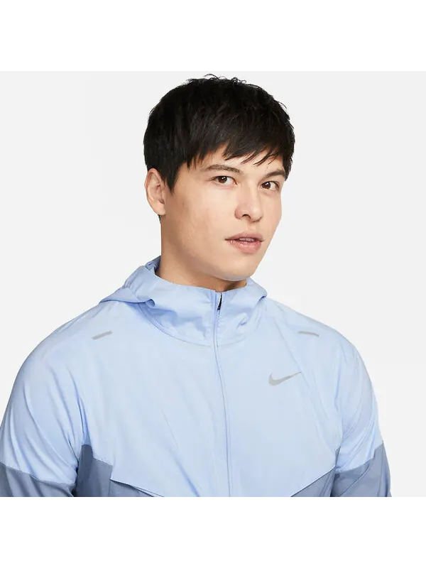 Куртка Nike Repel Cobalt Windrunner 'Jacket 'Blue' — изображение 2 из 4, синий
