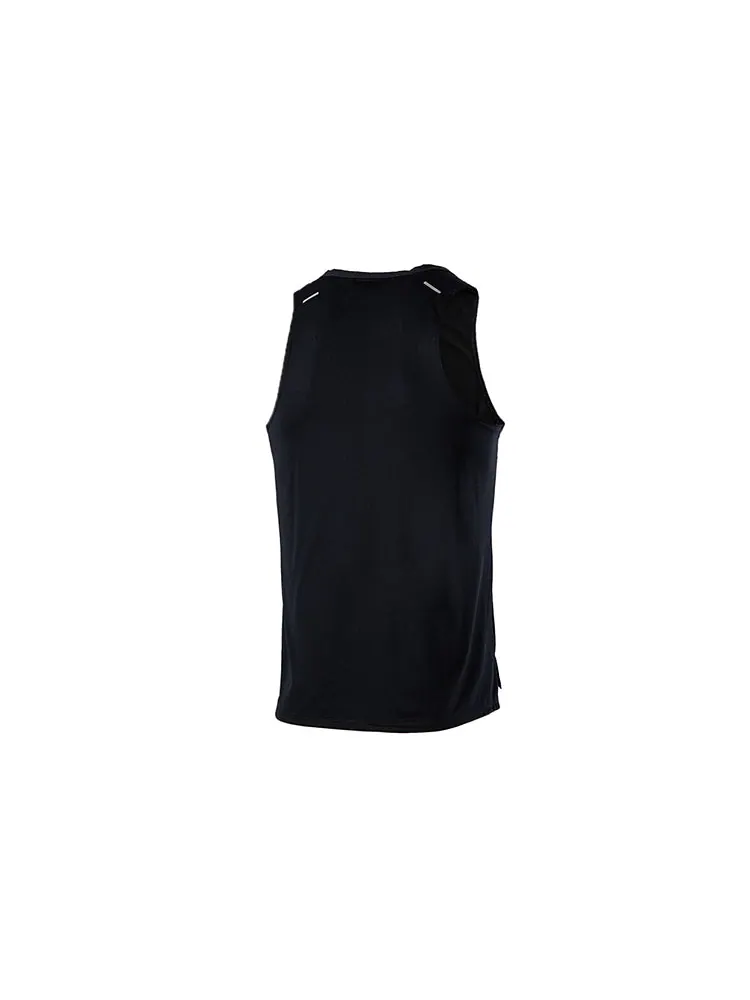 Жилет Nike Dri-FIT Rise 365 Reflective Logo Printing Running Sports Vest Black — изображение 2 из 2, черный