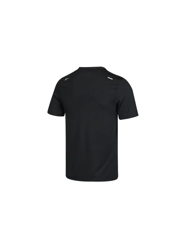 Футболка dri fit rise 365 ventilate soft running t shirt men Nike — изображение 2 из 4, черный