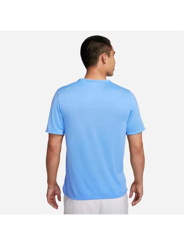 Футболка dri fit rise 365 короткий рукав беговой топ Nike — изображение 3 из 3, синий