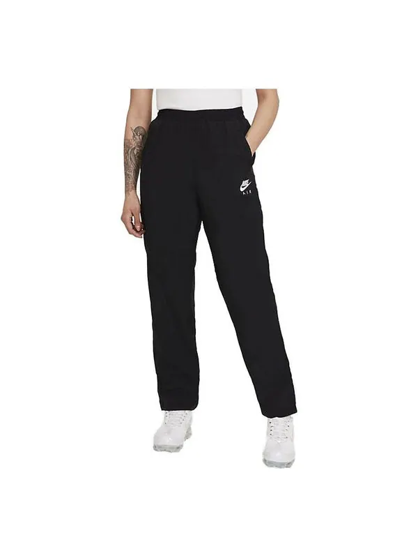 Спортивные штаны Athleisure Casual Sports Set Foots Fabric Long pants trousers Black Nike — изображение 1 из 3, черный