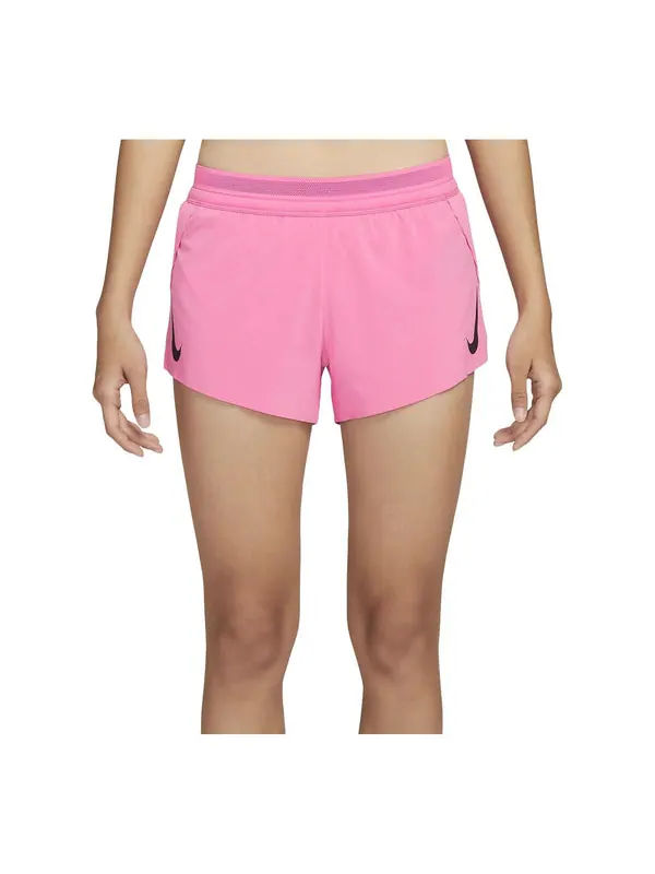 Шорты aeroswift running shorts 'pink' Nike — изображение 1 из 4, черный