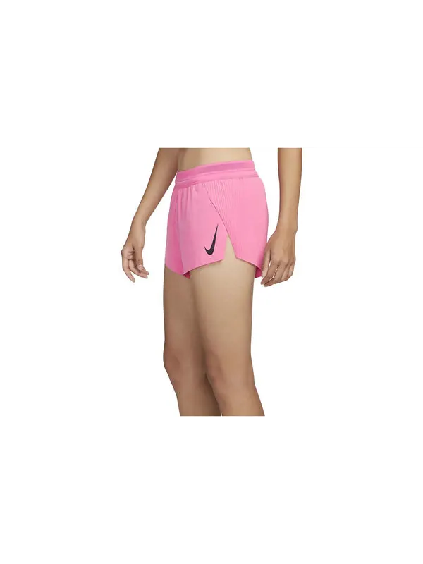Шорты aeroswift running shorts 'pink' Nike — изображение 3 из 4, черный