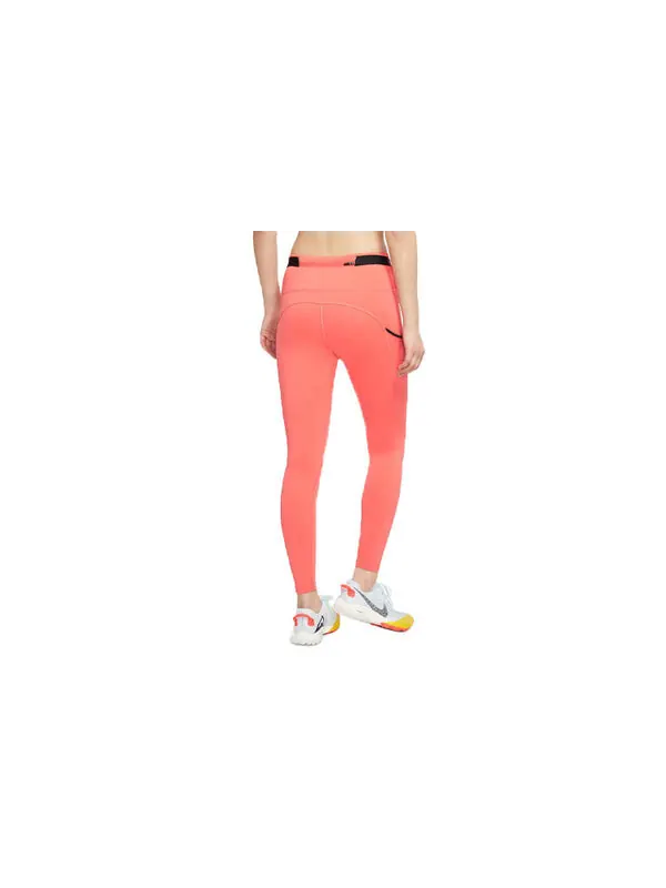 Брюки as w nk epic luxe tght trail magic ember Nike — изображение 2 из 3, оранжевый