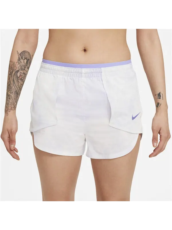 Шорты как w nk icn clsh tmpo lux luxury shrt Nike — изображение 4 из 4, светлый фиолетовый