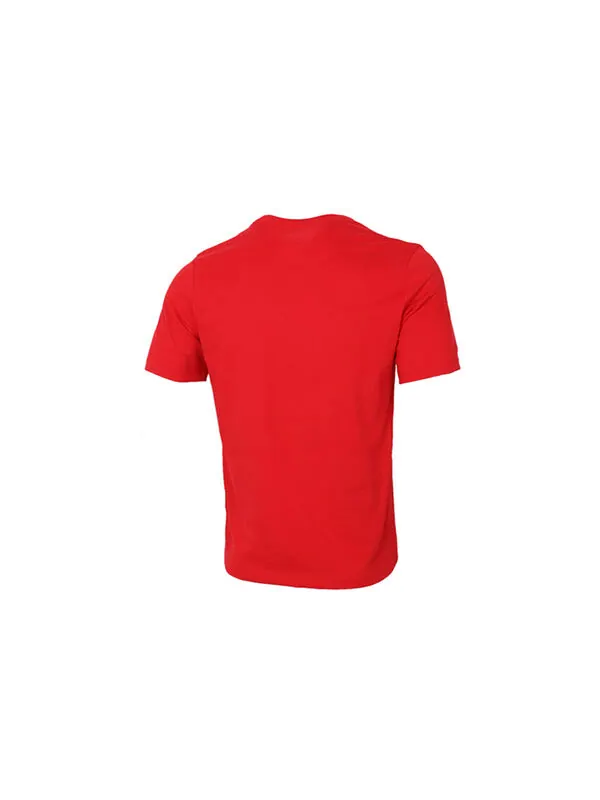 Футболка dri-fit tortoise printing quick dry sports round neck short sleeve large red Nike — изображение 2 из 4, красный