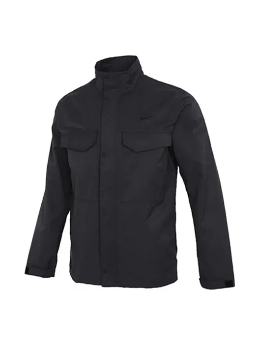 Куртка Nike Big Pocket Stand Collar Solid Color Jacket Black — изображение 1 из 3, мульти