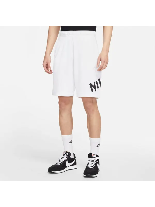 Шорты printing casual sports breathable shorts white Nike — изображение 3 из 4, белый