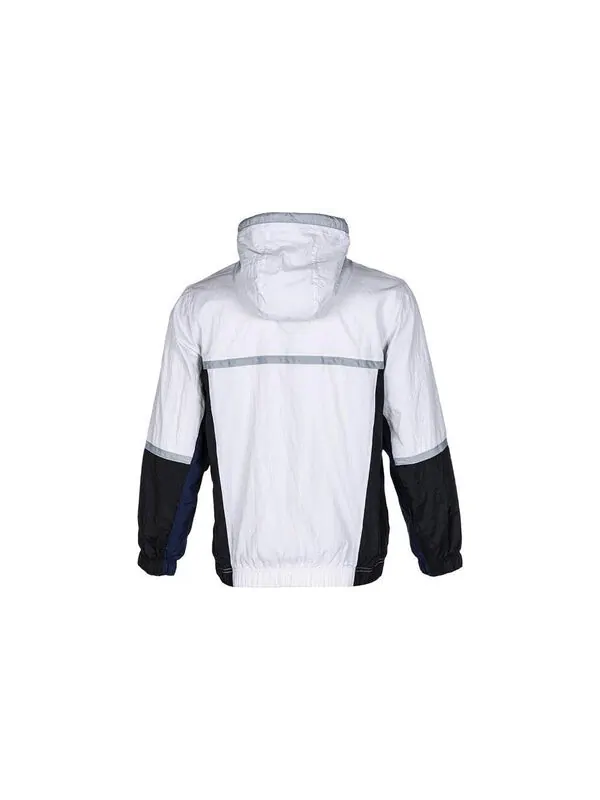 Куртка Nike Half-Zip Hooded Windproof Jacket 'Gray' — изображение 2 из 3, серый/мульти