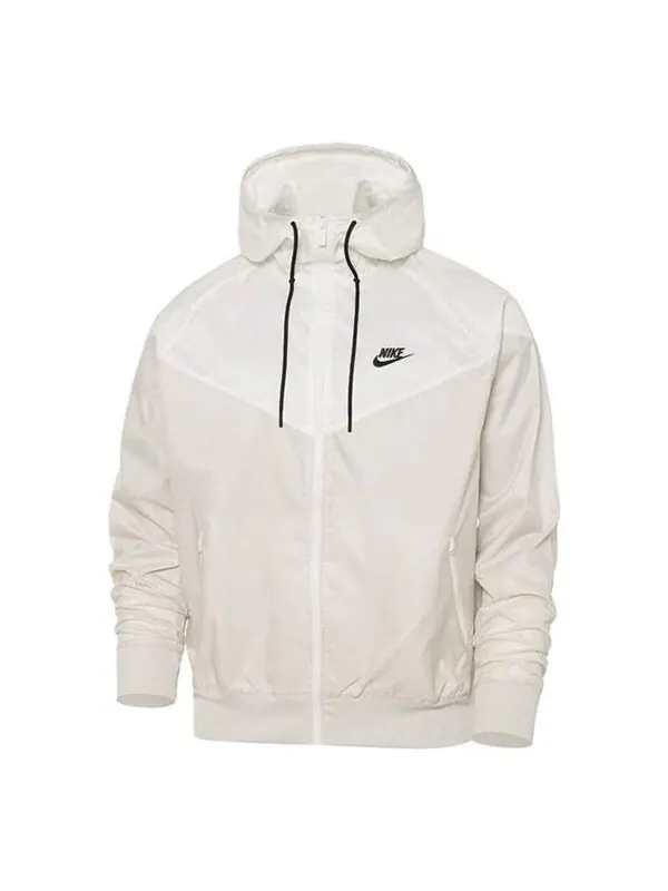 Куртка Nike Sportswear Windrunner Hooded Jacket 'Light Orewood Brown Sail' — изображение 1 из 4