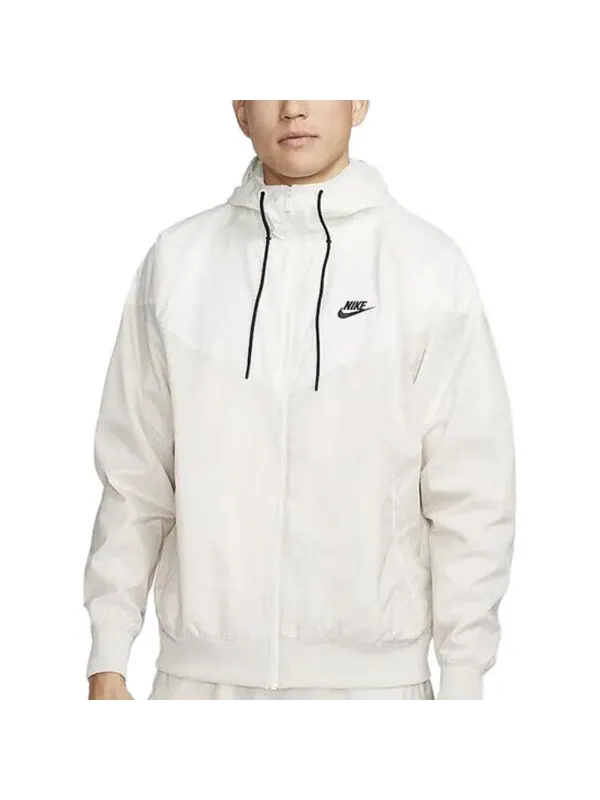 Куртка Nike Sportswear Windrunner Hooded Jacket 'Light Orewood Brown Sail' — изображение 3 из 4