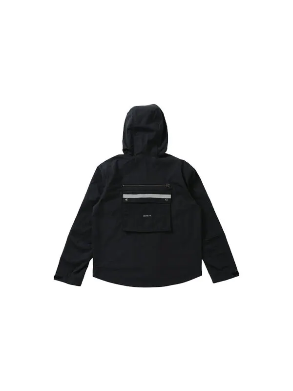 Куртка sportswear city made multiple pockets logo sports woven hooded jacket black Nike — изображение 2 из 4, черный