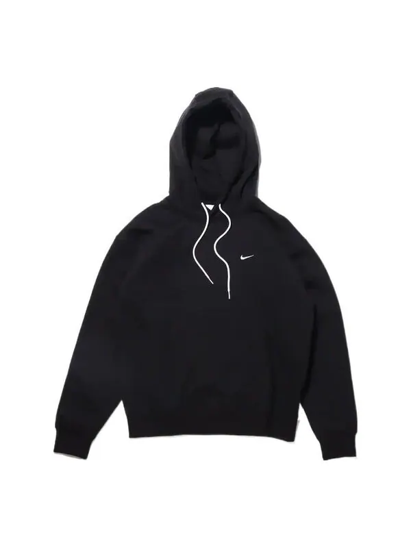 Толстовка Men's Nike Logo Embroidered Solid Color Fleece Lined Black — изображение 1 из 4, мульти