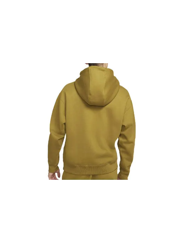 Толстовка Men's Nike Logo Embroidered Solid Color Fleece Lined Earthy Yellow — изображение 2 из 3, мульти