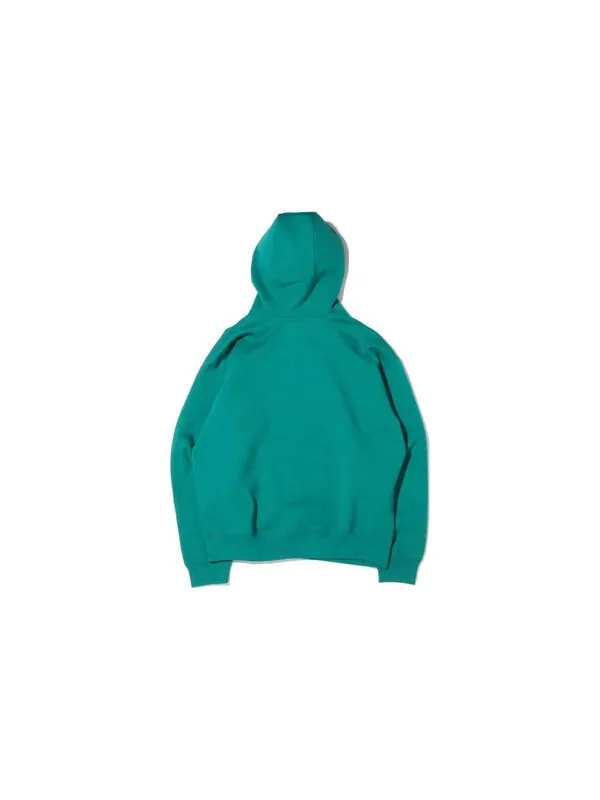 Толстовка Men's Nike Logo Embroidered Solid Color Fleece Lined Casual Pullover Green — изображение 2 из 4, мульти