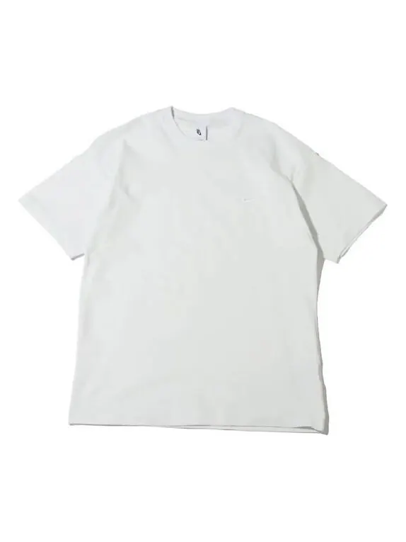 Футболка Nike Solo Swoosh Solid Color Round Neck Short Sleeve White — изображение 1 из 4, мульти