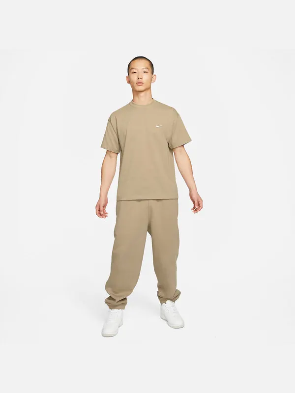 Футболка соло с логотипом swoosh Nike — изображение 4 из 4, хаки