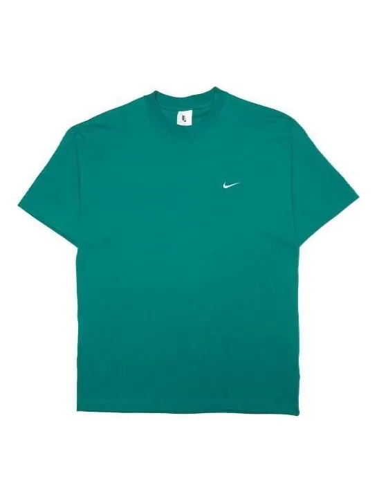 Футболка lab solo swoosh basic sports с коротким рукавом Nike — изображение 1 из 4, зеленый