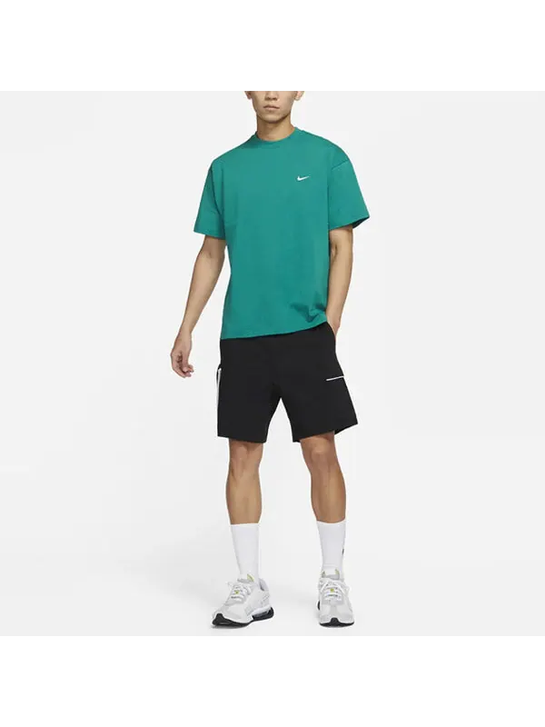 Футболка lab solo swoosh basic sports с коротким рукавом Nike — изображение 3 из 4, зеленый