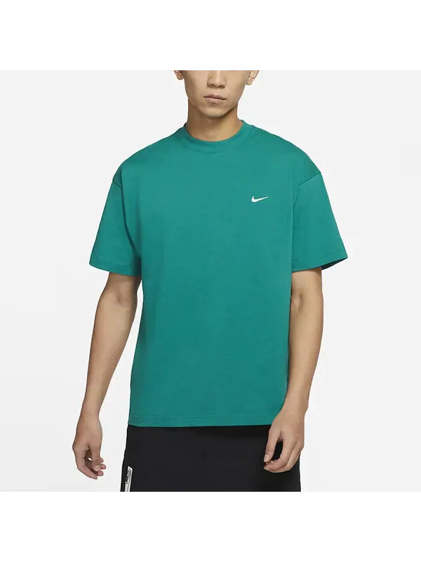 Футболка lab solo swoosh basic sports с коротким рукавом Nike — изображение 4 из 4, зеленый