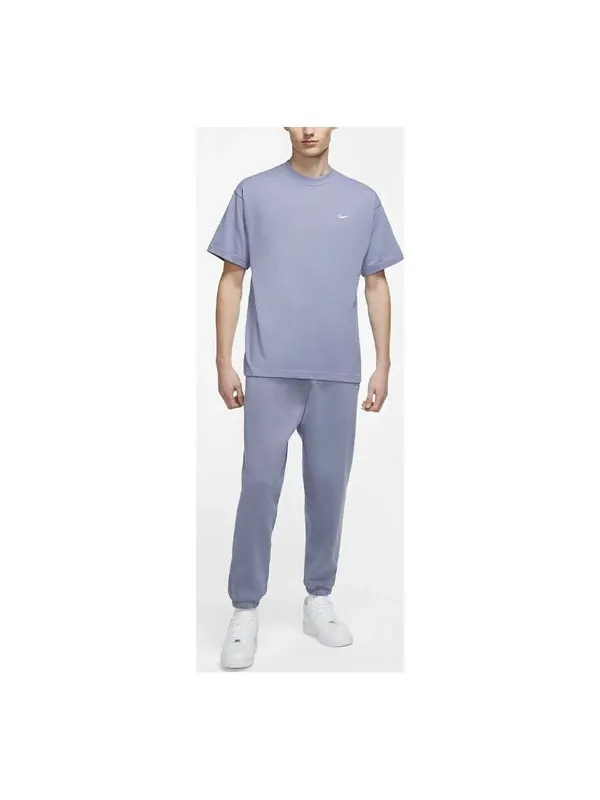 Футболка lab solo swoosh basic sports short sleeve Nike — изображение 1 из 3, синий