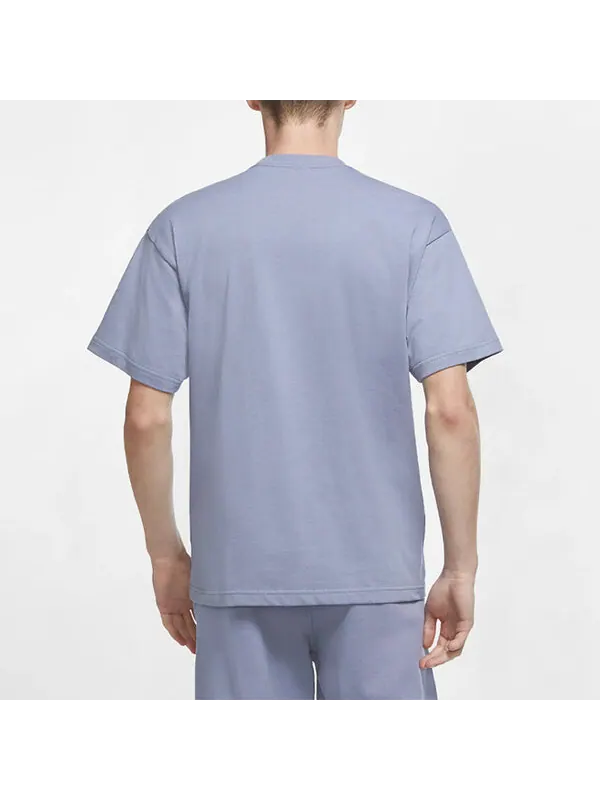 Футболка lab solo swoosh basic sports short sleeve Nike — изображение 3 из 3, синий