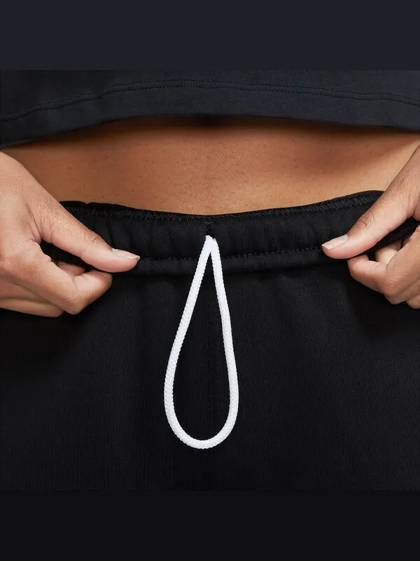 Штаны lab solo swoosh флисовые спортивные штаны азиатские размеры Nike — изображение 2 из 4, черный/белый