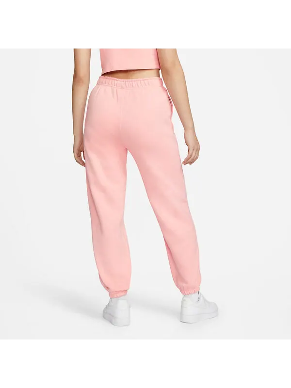 Штаны lab solo swoosh флисовые спортивные штаны азиатские размеры Nike — изображение 2 из 4, белый