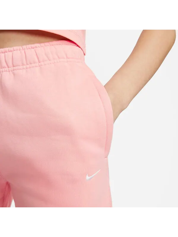 Штаны lab solo swoosh флисовые спортивные штаны азиатские размеры Nike — изображение 4 из 4, белый