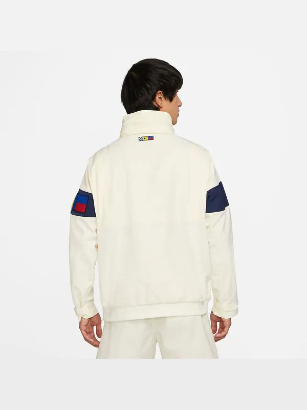Куртка спортивная одежда переиздание rise pack тканая куртка Nike — изображение 2 из 4, белый