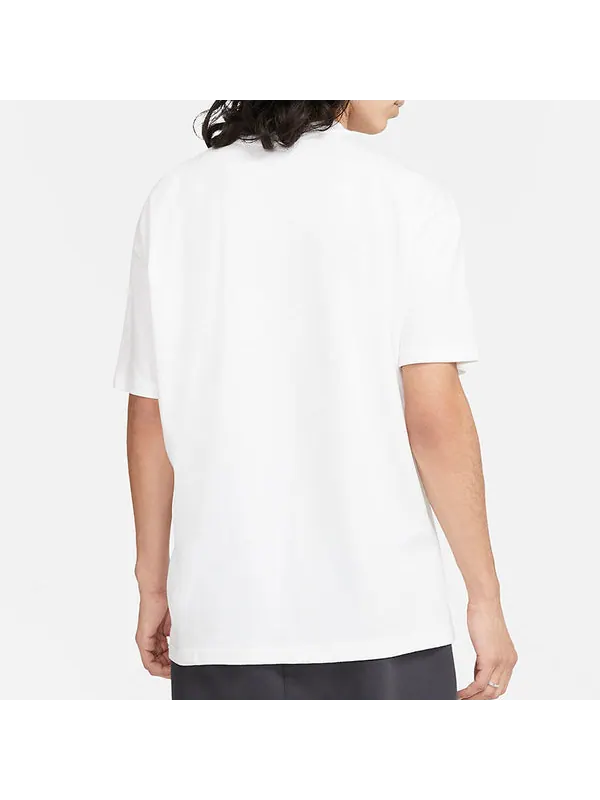 Футболка as men's sportsweartee tecn moji causual sports letter printing male white Nike — изображение 4 из 4, белый
