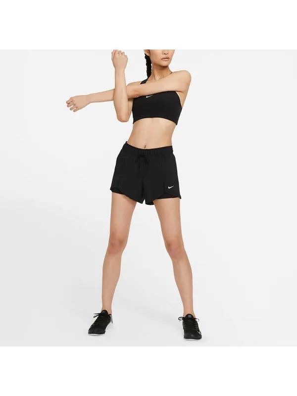 Шорты (WMNS) Nike Flex Essential 2-In-1 Pants 'Black' — изображение 3 из 4, черный