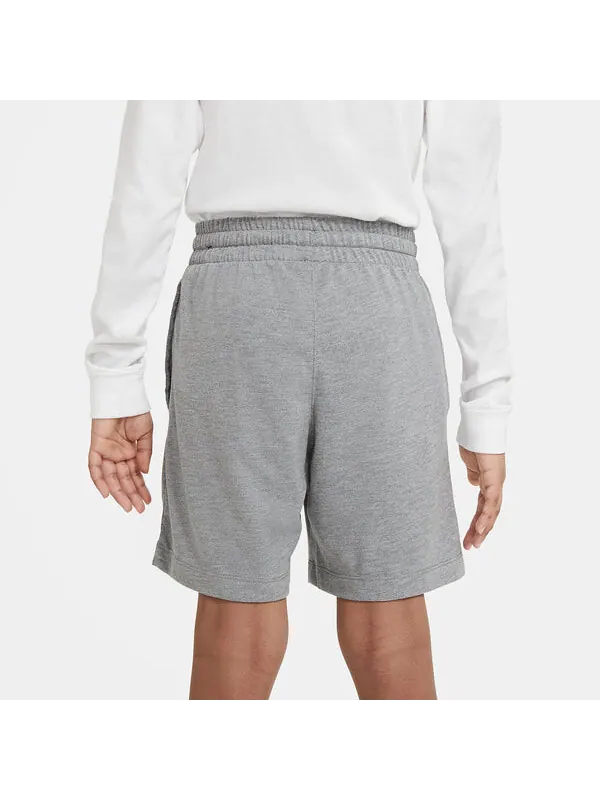 Шорты jersey sportswear shorts 'grey' Nike — изображение 3 из 4, черный/черный