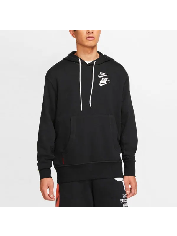 Толстовка Nike Around The World Graffiti Printing autumn Unisex Black — изображение 3 из 4, черный